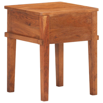 Nattbord Sengbord Tre Heltre Akasietre 40x40x50 cm