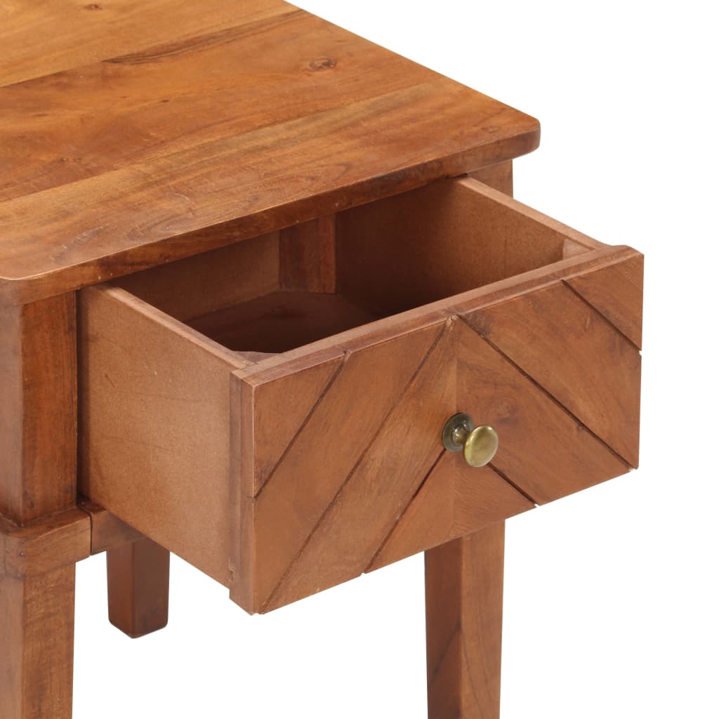 Nattbord Sengbord Tre Heltre Akasietre 40x40x50 cm
