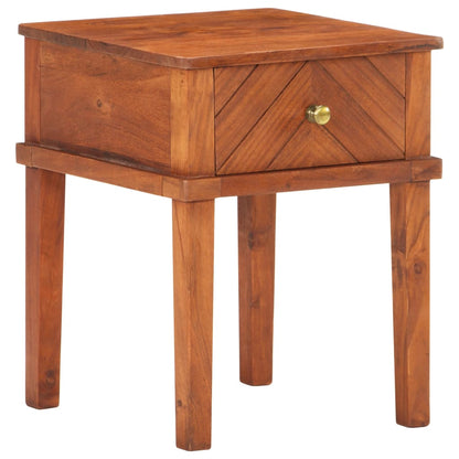 Nattbord Sengbord Tre Heltre Akasietre 40x40x50 cm