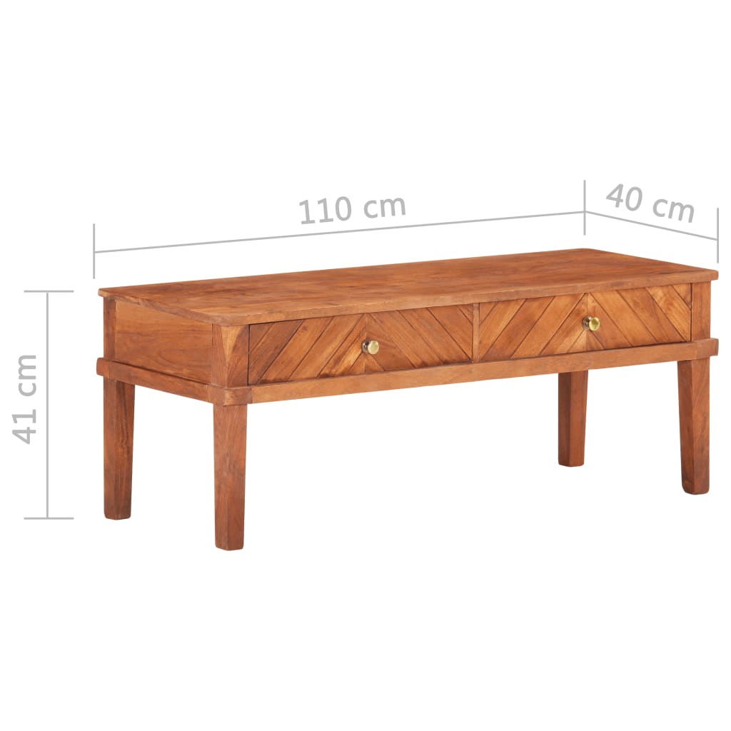 TV-Møbel Tre TV-benk 110x40x41 cm heltre akasie
