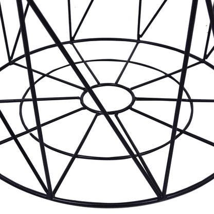 Salongbord Sofabord Svart 3 stk svart