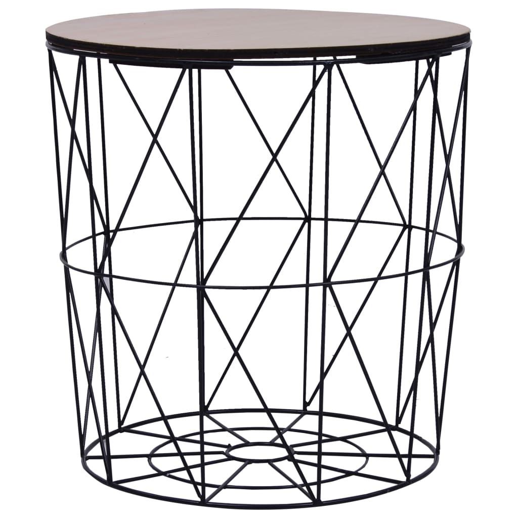 Salongbord Sofabord Svart 3 stk svart