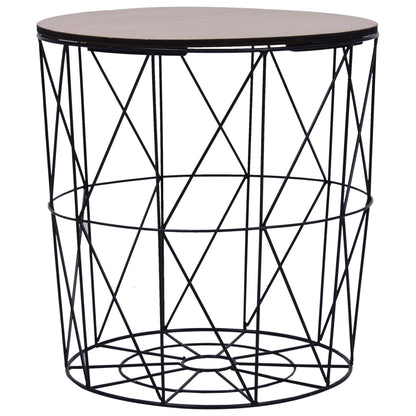 Salongbord Sofabord Svart 3 stk svart