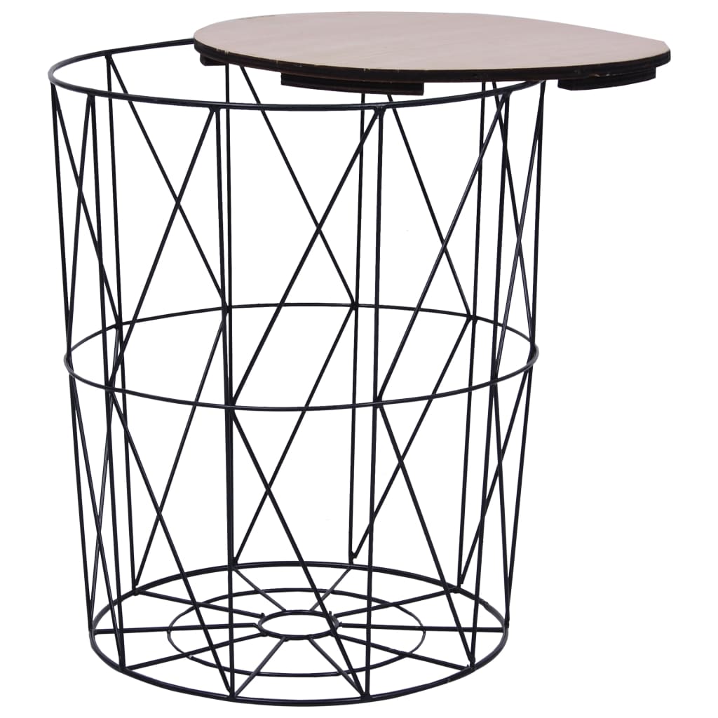 Salongbord Sofabord Svart 3 stk svart