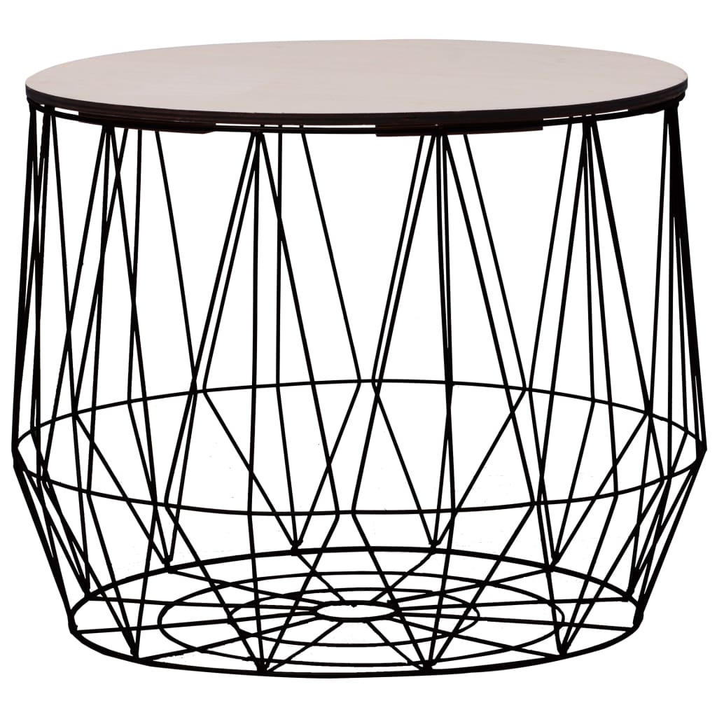 Salongbord Sofabord Svart 2 stk