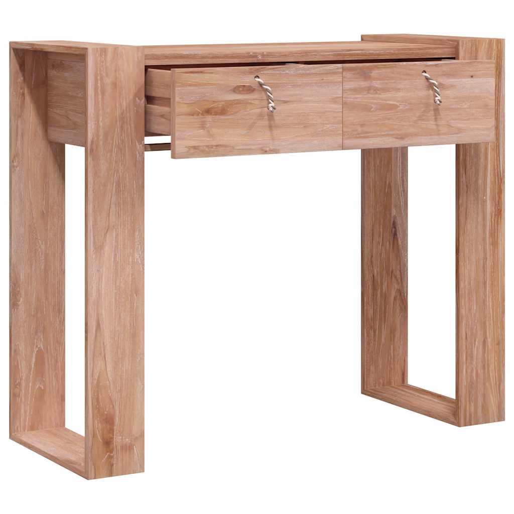Konsollbord 90x35x75 cm heltre teak