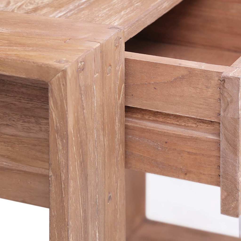Konsollbord 90x35x75 cm heltre teak