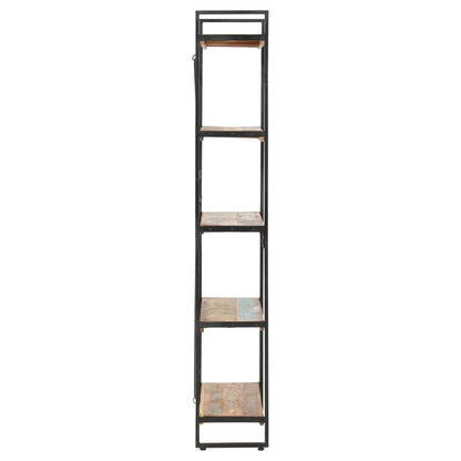 Bokhylle Tre 5 etasjer 90x30x180 cm gjenvunnet heltre