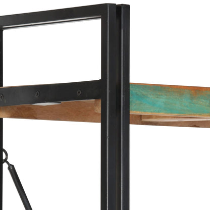 Bokhylle Tre 5 etasjer 90x30x180 cm gjenvunnet heltre