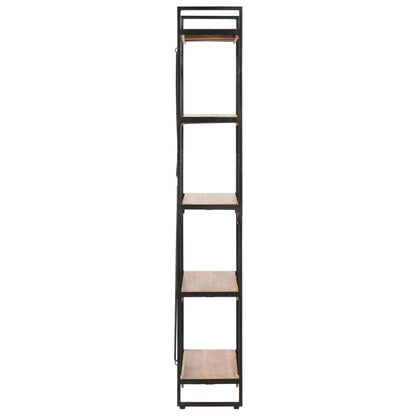 Bokhylle Tre 5 etasjer 60x30x180 cm heltre akasie