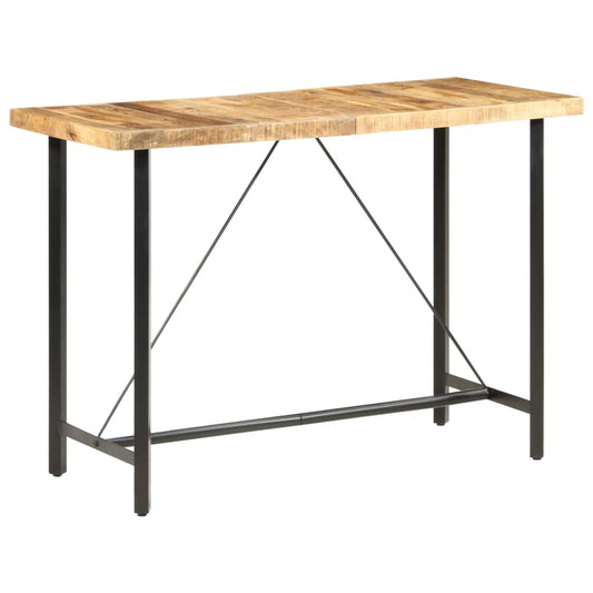 Barbord 150x70x107 cm grov heltre mango