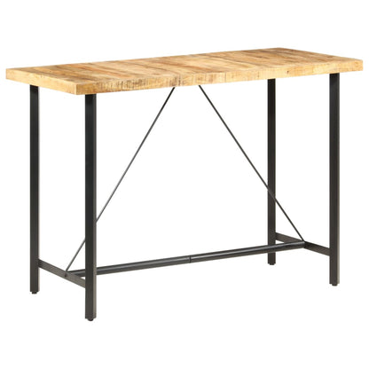 Barbord 150x70x107 cm grov heltre mango