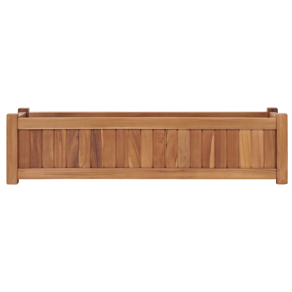 Høybed 100x30x25 cm heltre teak