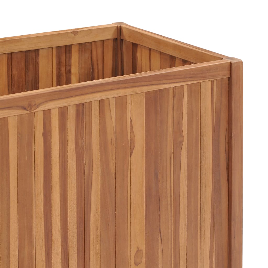 Høybed 100x50x70 cm heltre teak