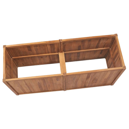 Høybed 150x50x70 cm heltre teak