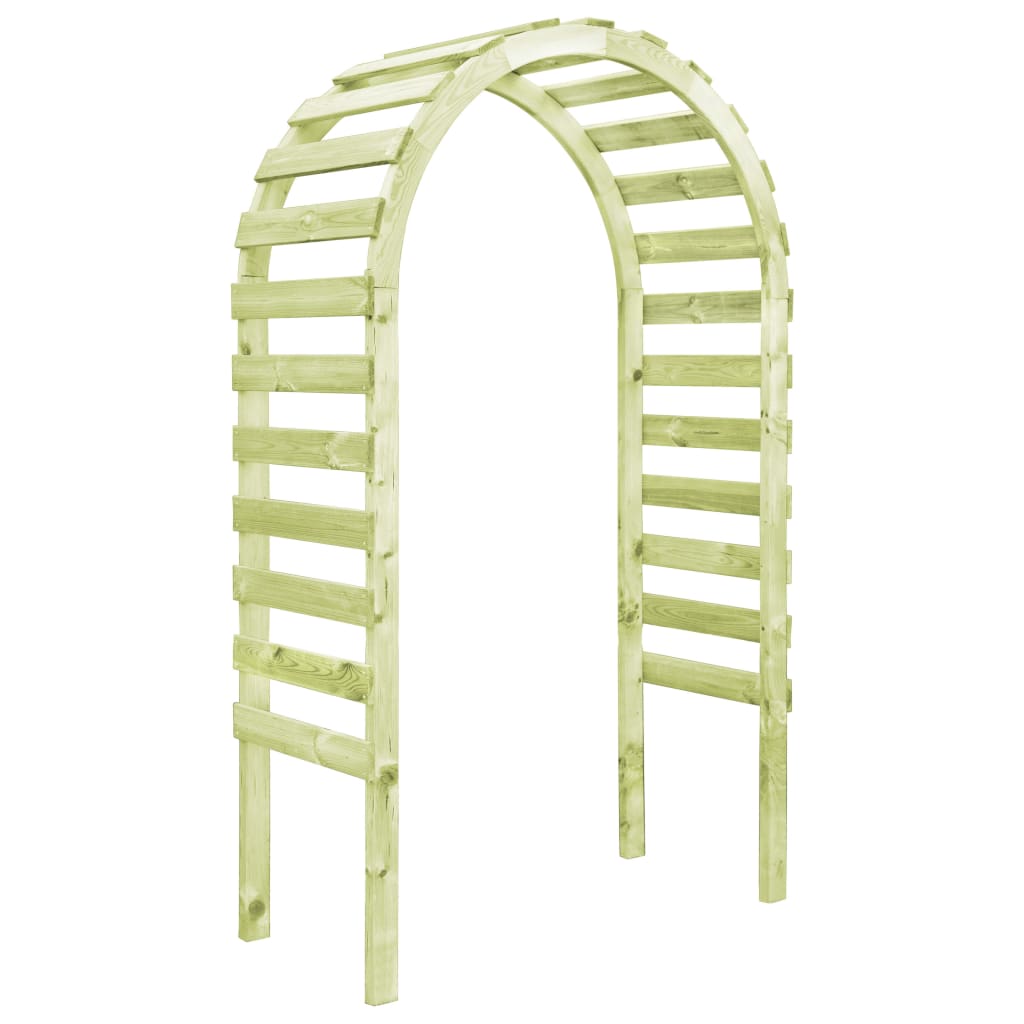 Hagepergola 130x60x230 cm impregnert furu