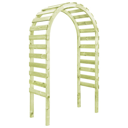 Hagepergola 130x60x230 cm impregnert furu