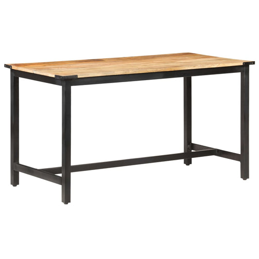 Spisebord Kjøkkenbord Tre 140x70x76 cm grov heltre mango