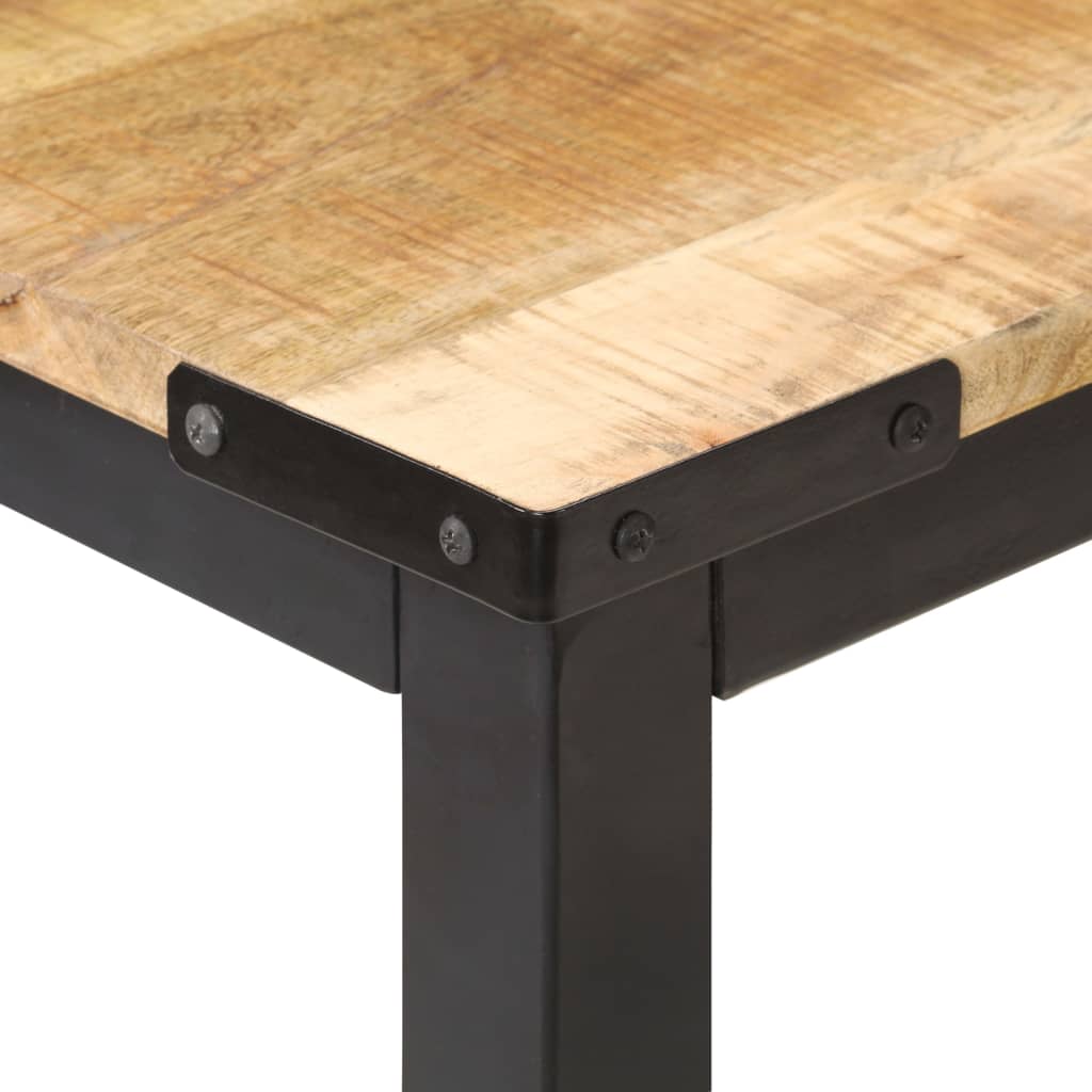 Spisebord Kjøkkenbord Tre 140x70x76 cm grov heltre mango