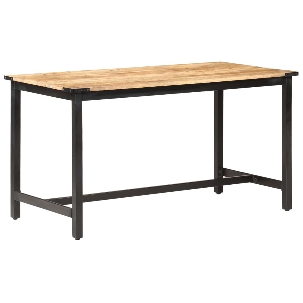 Spisebord Kjøkkenbord Tre 140x70x76 cm grov heltre mango