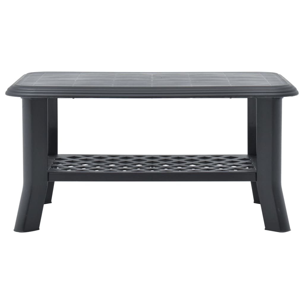 Salongbord Sofabord DIV. antrasitt 90x60x46 cm plast