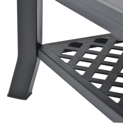 Salongbord Sofabord DIV. antrasitt 90x60x46 cm plast