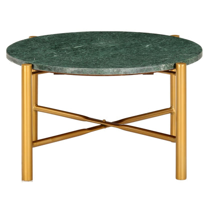 Salongbord Sofabord DIV. grønn 60x60x35 cm ekte stein med marmorstruktur