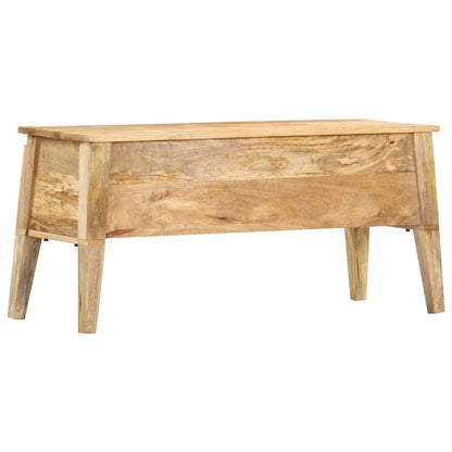 Oppbevaringskiste 99x35x48 cm heltre mango