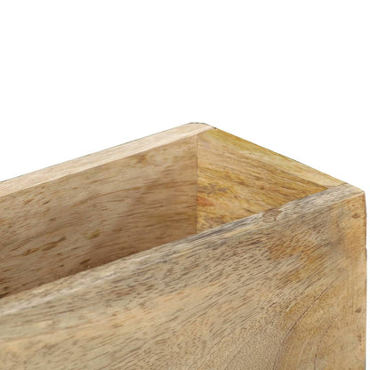 Magasinhylle Vegghengt 30x11x72 cm heltre mango