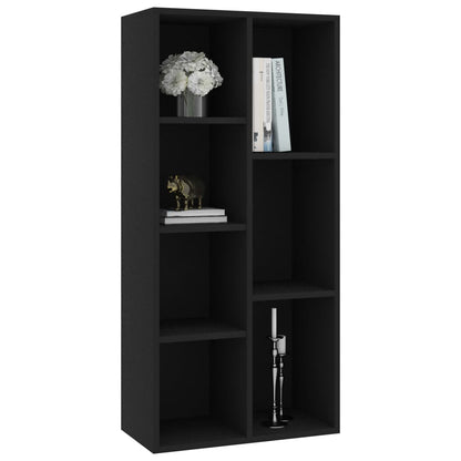 Bokhylle Svart 50x25x106 cm
