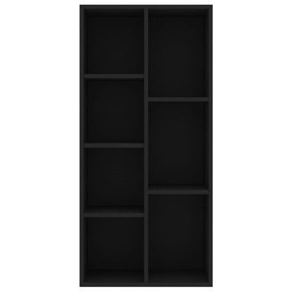 Bokhylle Svart 50x25x106 cm