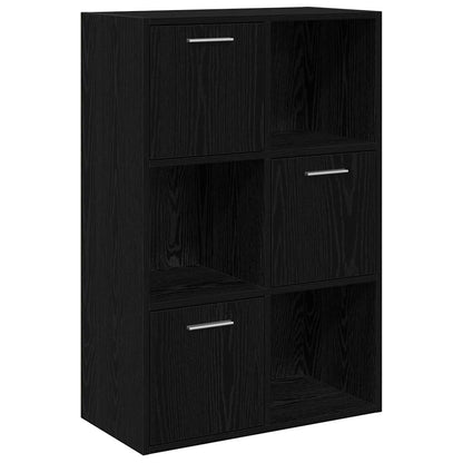 Skap Svart 60x29,5x90 cm
