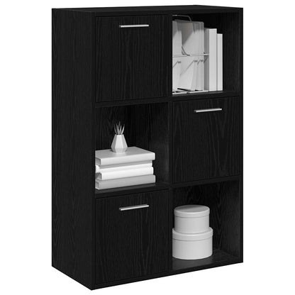 Skap Svart 60x29,5x90 cm