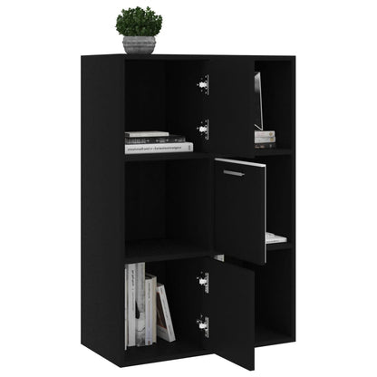 Skap Svart 60x29,5x90 cm