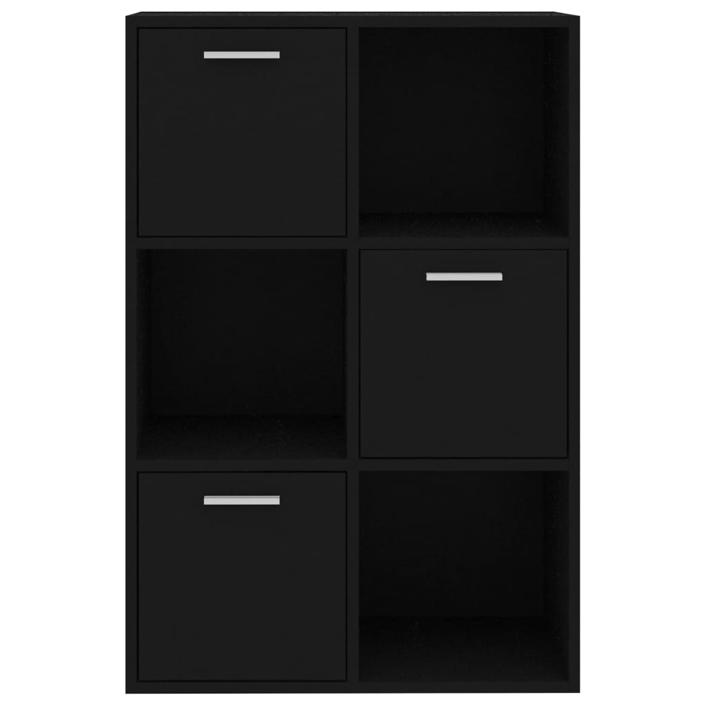 Skap Svart 60x29,5x90 cm