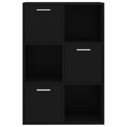 Skap Svart 60x29,5x90 cm