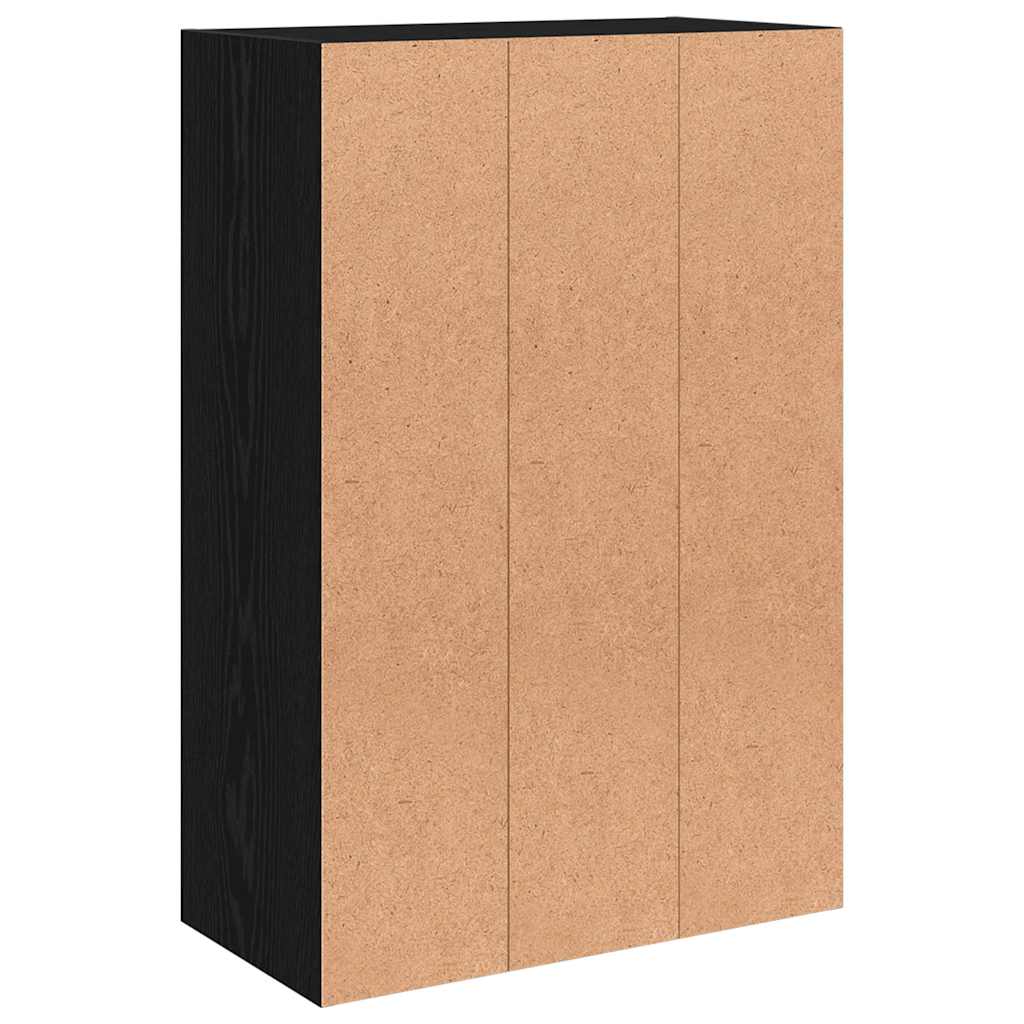 Skap Svart 60x29,5x90 cm
