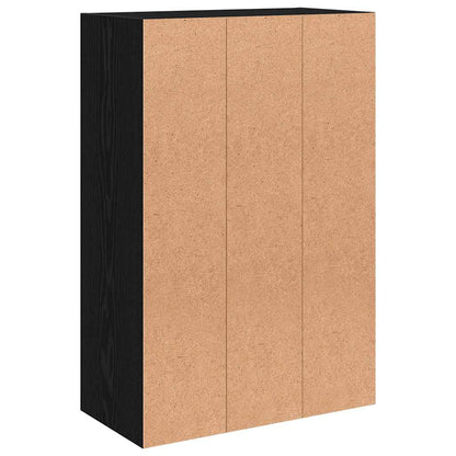 Skap Svart 60x29,5x90 cm