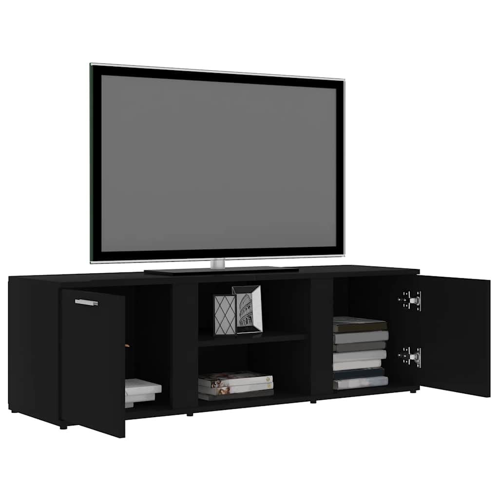 TV-Møbel Svart TV-benk 120x34x37 cm