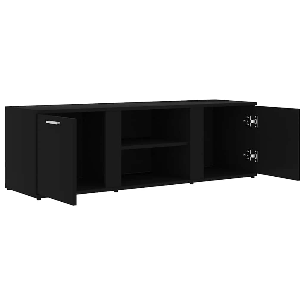TV-Møbel Svart TV-benk 120x34x37 cm