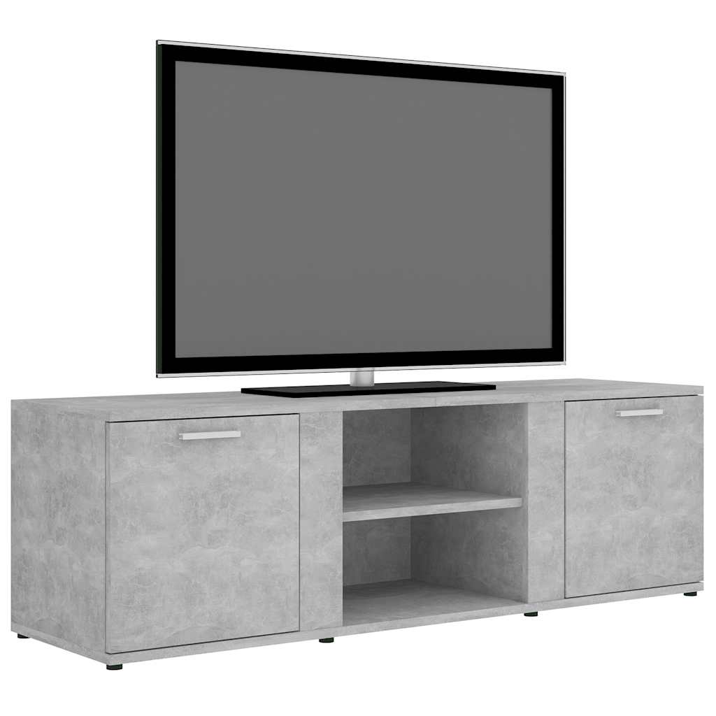 TV-Møbel Betonggrå TV-benk 120x34x37 cm