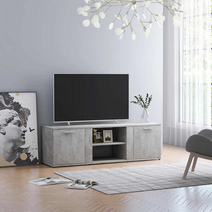 TV-Møbel Betonggrå TV-benk 120x34x37 cm