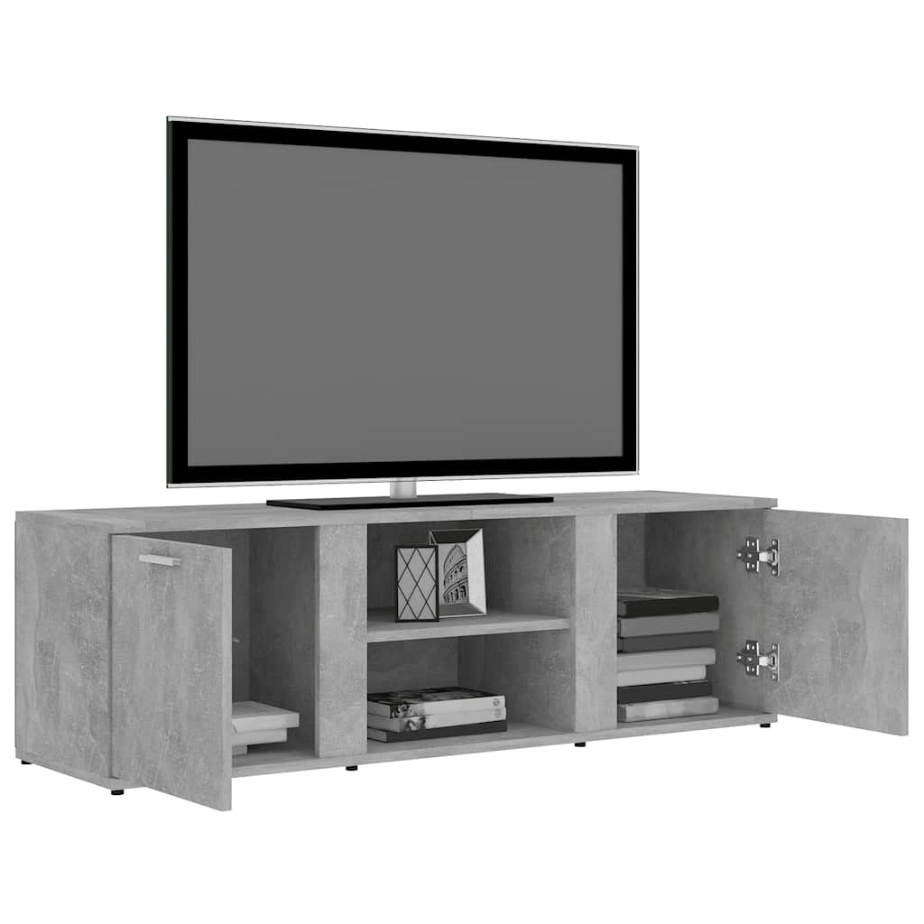 TV-Møbel Betonggrå TV-benk 120x34x37 cm