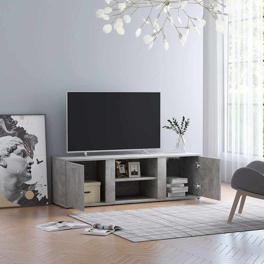 TV-Møbel Betonggrå TV-benk 120x34x37 cm