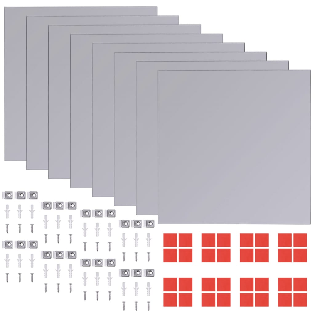 Veggspeil 16 stk 20,5 cm