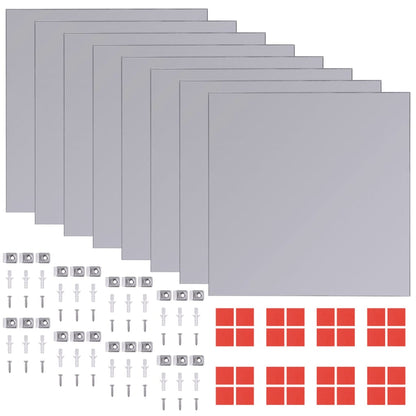 Veggspeil 16 stk 20,5 cm