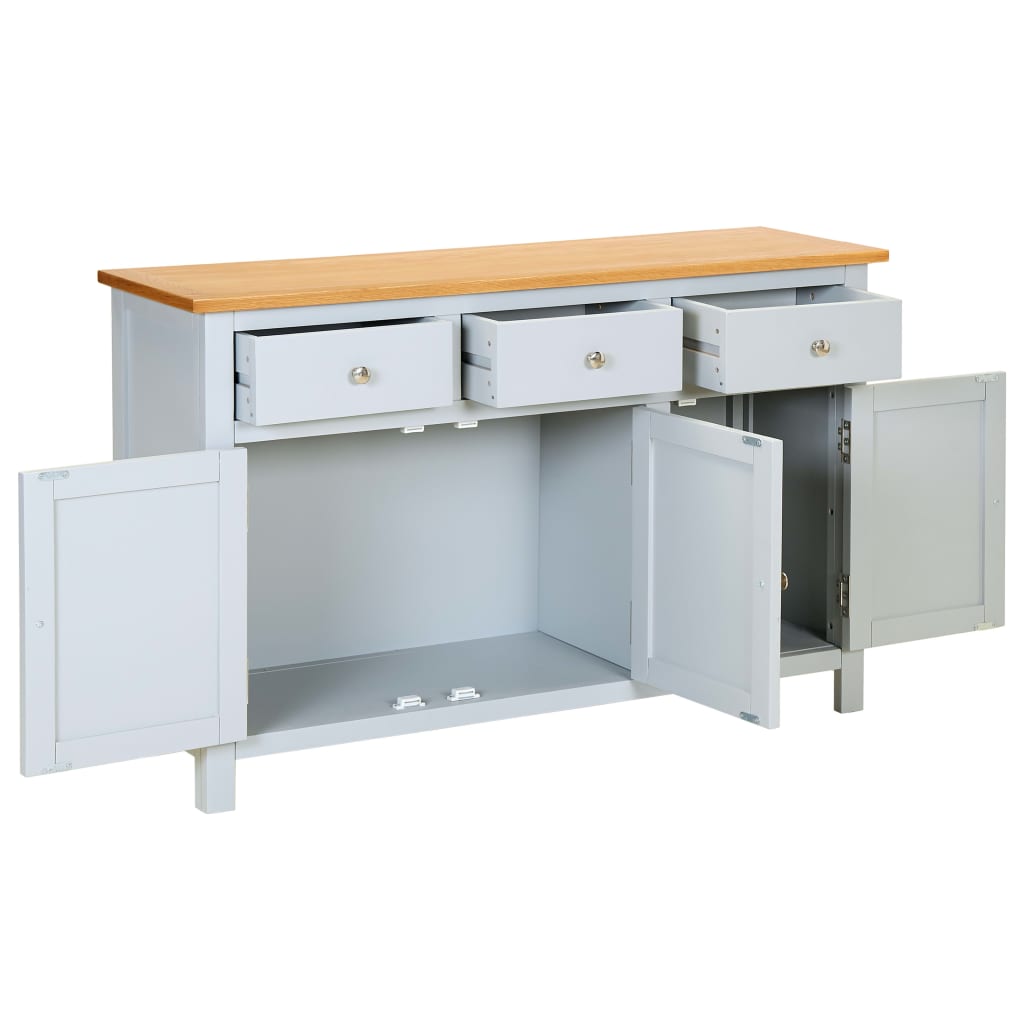 Skjenk Tre 110x33,5x70 cm heltre eik