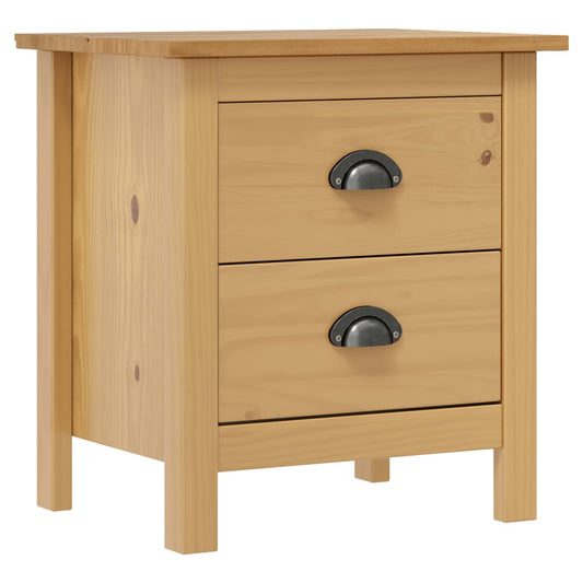 Nattbord Sengbord Tre Hill 46x35x49,5 cm heltre furu