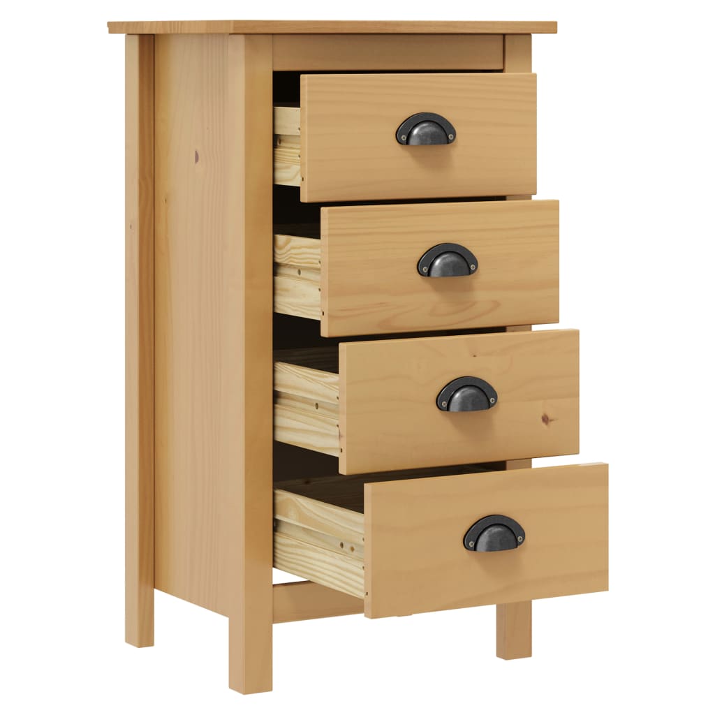 Skjenk Tre Hill 46x35x80 cm heltre furu