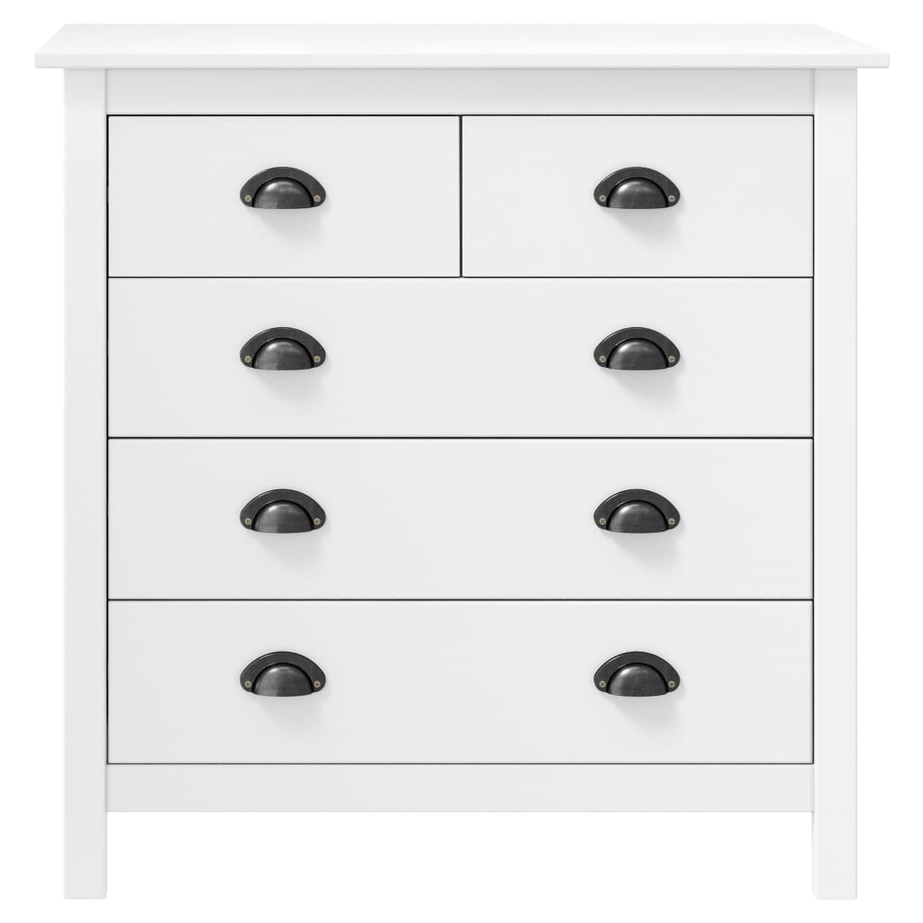 Skjenk Hvit Hill 79x40x80 cm heltre furu